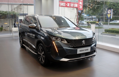 Bảng giá ô tô Peugeot tháng 3: Peugeot 5008 được ưu đãi tới 36 triệu đồng